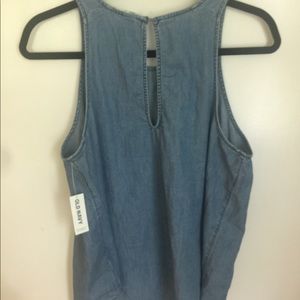 Old Navy Tops - Old navy sleeveless denim top NWT SIZE L Old Navy Tops - Old navy sleeveless denim top NWT SIZE L